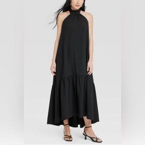 A New Day Black High-Low Dress